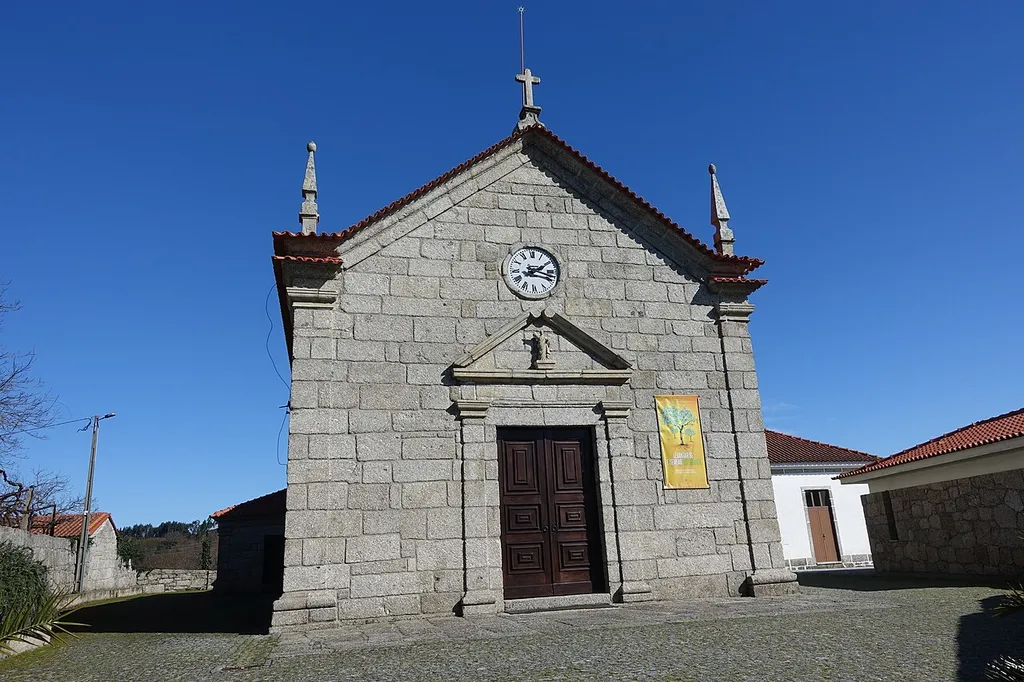 Church of Serzedelo in Póvoa de Lanhoso Portugal.