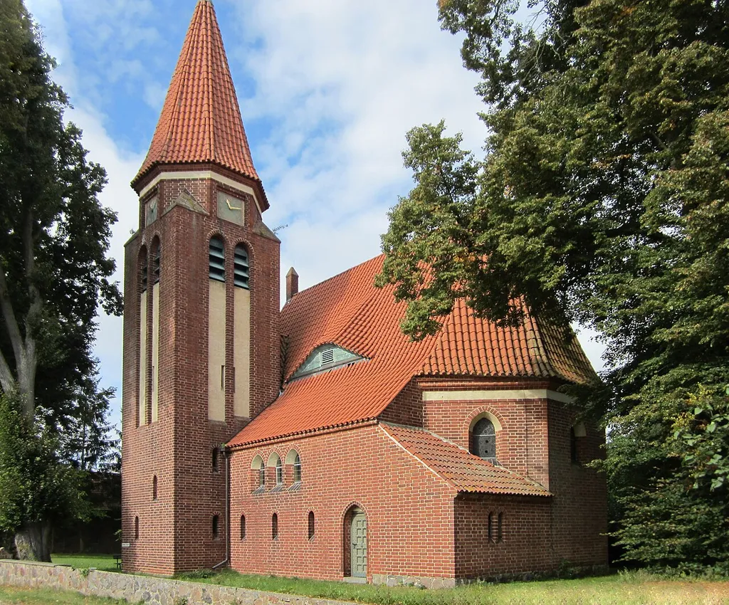 Kagar church, Rheinsberg municipality, Ostprignitz-Ruppin district, Brandenburg state, Germany