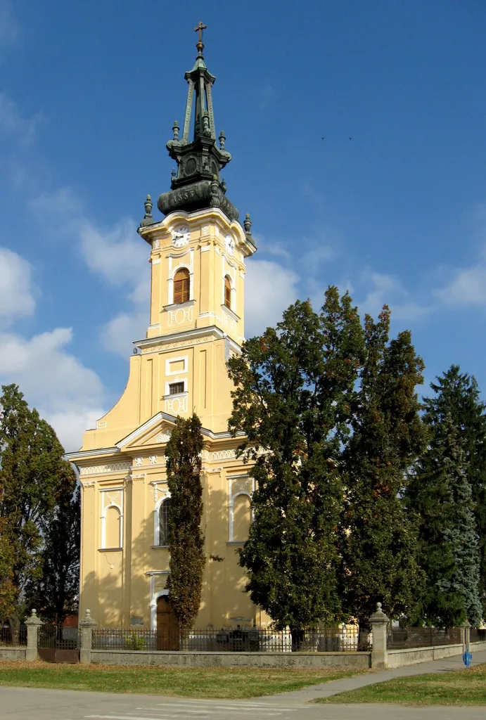 Greek Orthodox church of St. Hierarch Nicholas in Nădlac, Romania, built 1822–1829