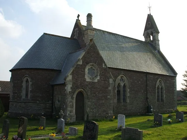 St Matthew's church, Fromes Hill, Herefordshire, seen from the northeast