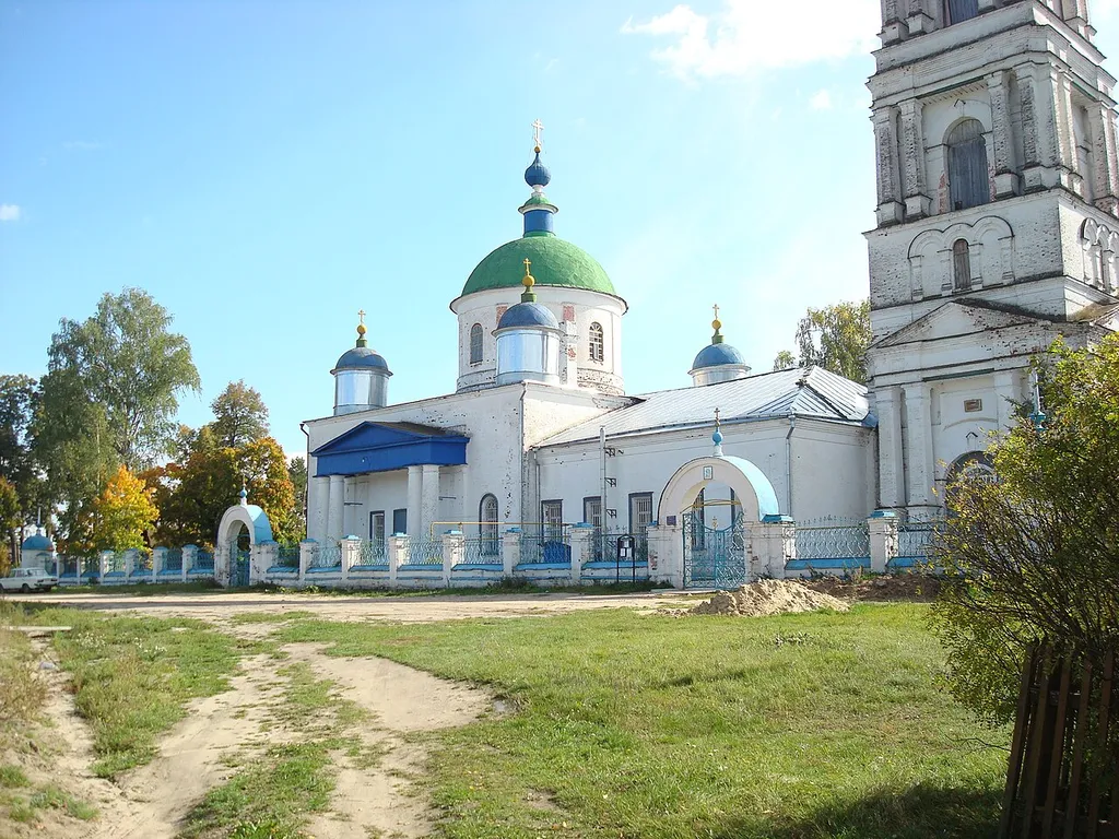 Церковь Преображения Господня: Давыдово, Камешковский район, Владимирская область