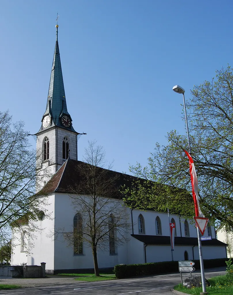 Church of Neuendorf, canton of Solothurn, Switzerland
