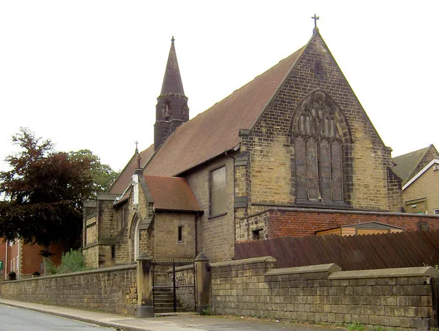 Roman Catholic church of St Joseph, Doncaster Road, Wath Upon Dearne, South Yorkshire, seen from the northwest