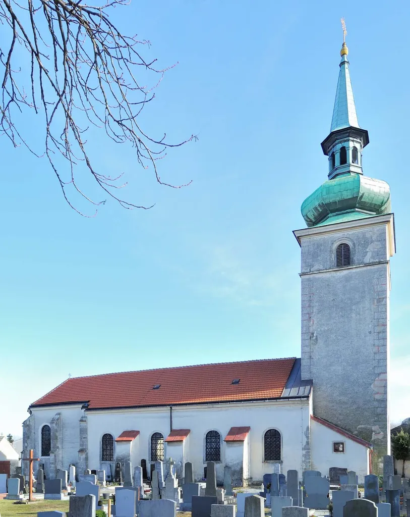 Catholic parish church in Rohrau, Lower Austria, Austria