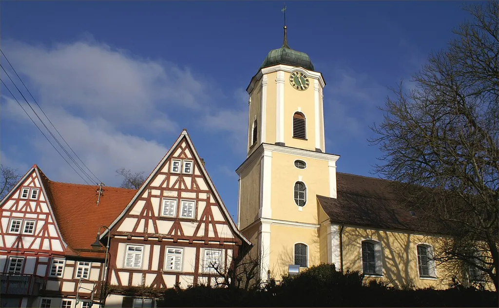 Evangelische St. Vitus-Kirche in Türkheim im Landkreis Göppingen
