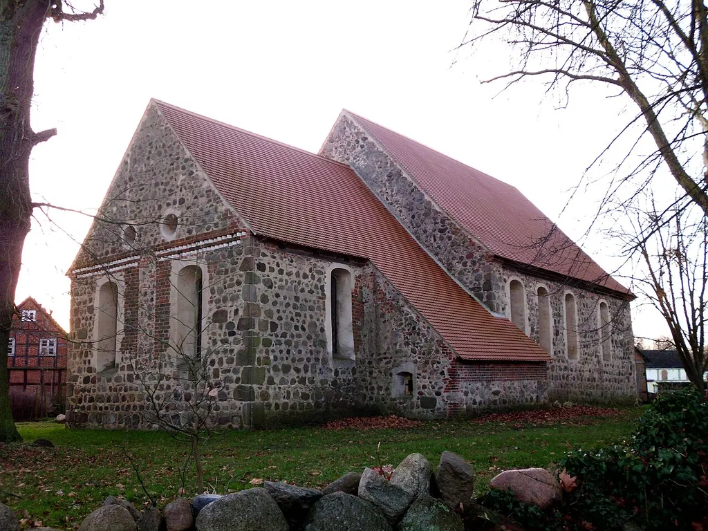 Dorfkirche in Seddin, Gemeinde Groß Pankow, Landkreis Prignitz