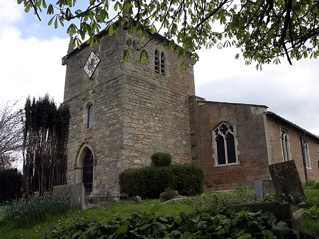 Parish church of St Michael the Archangel, Halam, Nottinghamshire, seen from the west