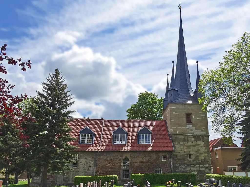Dorfkirche St. Martini (Großengottern) von Norden