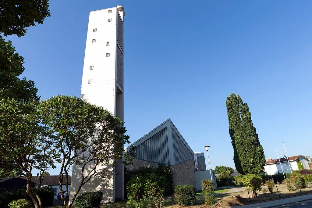 Kirche aus den siebziger Jahren