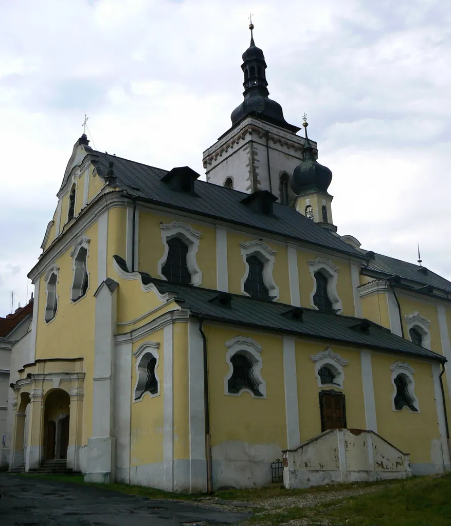 Church in town Stříbro in Tachov District in Czech Republic
