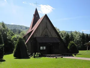 Divine Mercy church in Wetlina