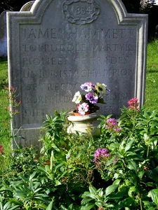 James Hammett Monument, East Of The North West Corner Of The Church Yard Of The Church Of Saint John