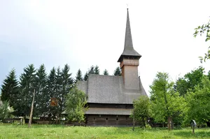 Saint Nicholas' wooden church in Bogdan Vodă, Maramureș