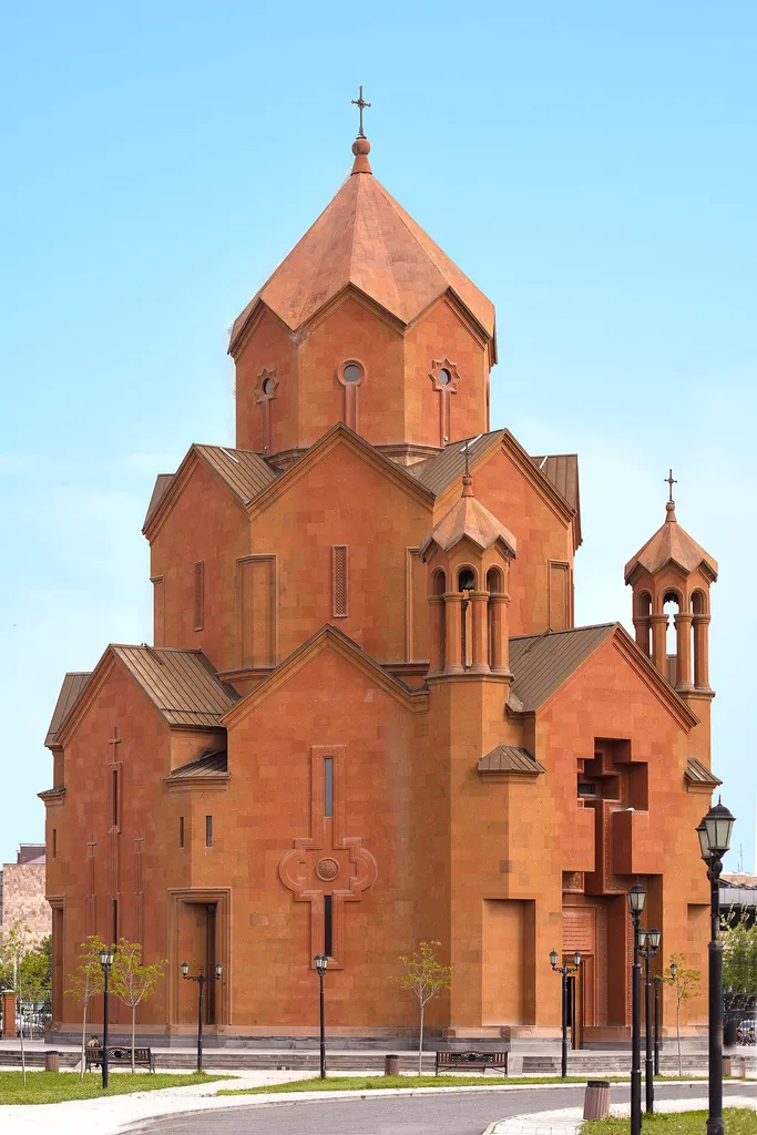 Saint Tadeos new church in Masis