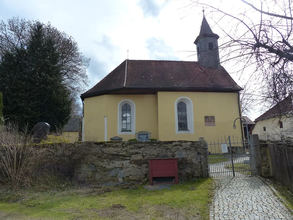 Ansicht von Cottenau, Kirche