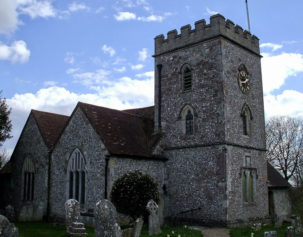 St Andrew's Church, Owslebury, Hampshire, UK
