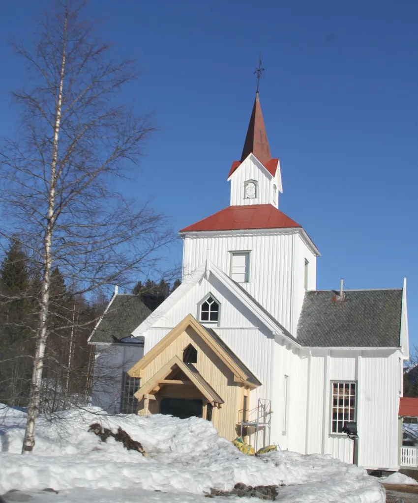 The Hjartdal church in Hjartdal, Telemark county (Norway)