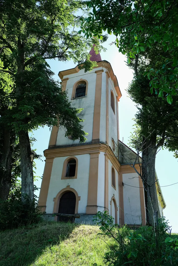 The Lutheran Church from 1788-1793 in Lipovec, Slovakia.