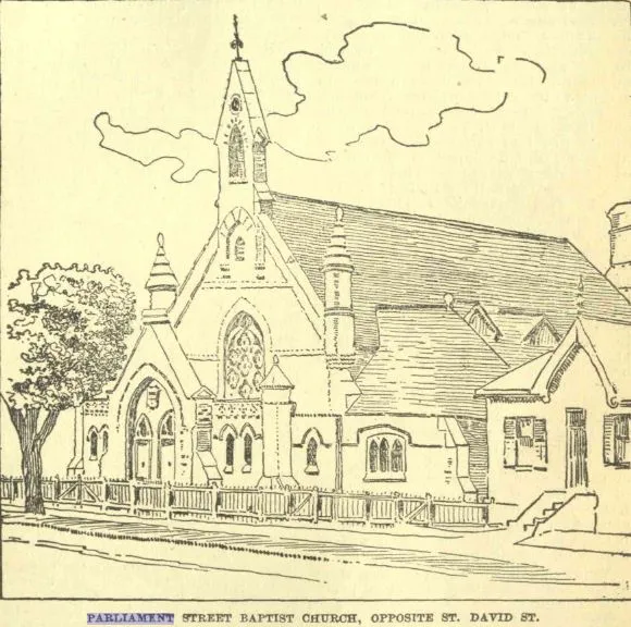 Parliament Street Baptist Church (Toronto; late 1800s)