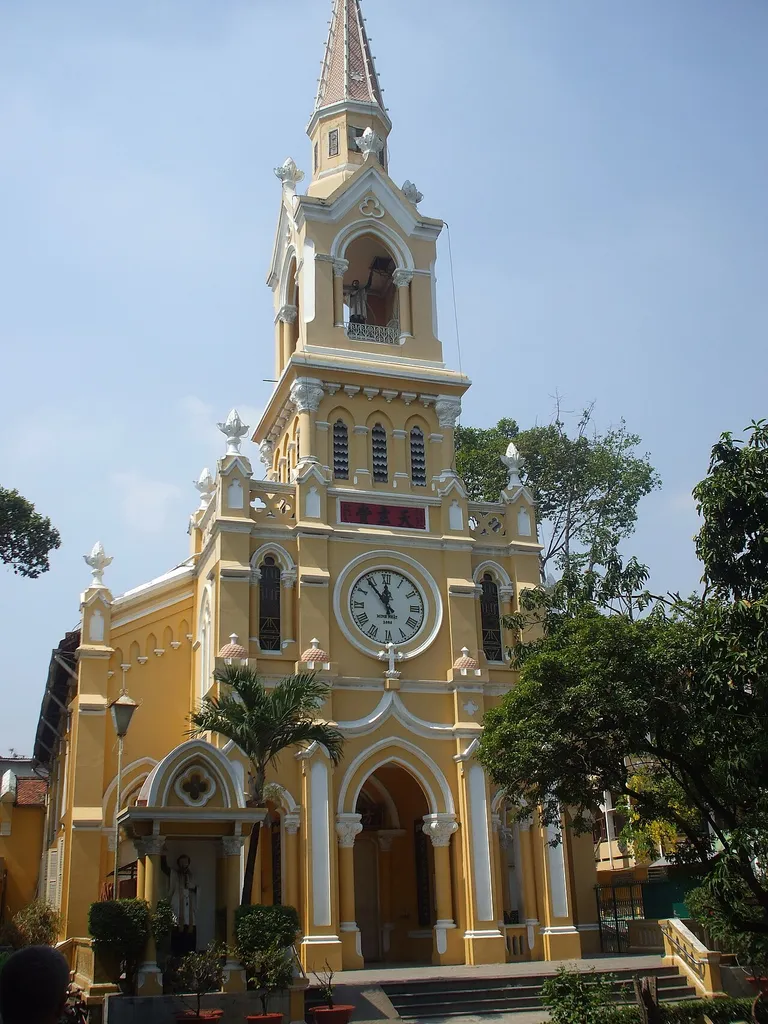 Cha Tam church, where Ngo Dinh Diem and Ngo Dinh Nhu had been praying for the last time before their were assassinated.