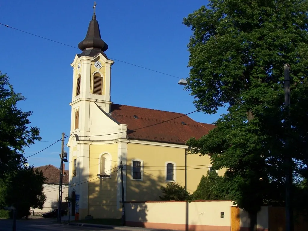 Catholic church of Rákoscsaba, Budapest (Hungary)