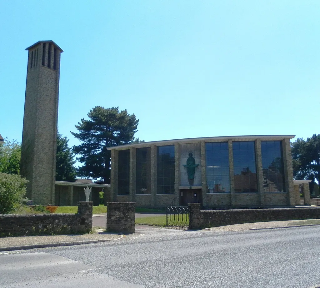 Church of the Divine Motherhood and St Francis of Assisi, Midhurst, District of Chichester, West Sussex, England. The Roman Catholic parish church of Midhurst. Listed at Grade II by English Heritage (NHLE Code 1403875)