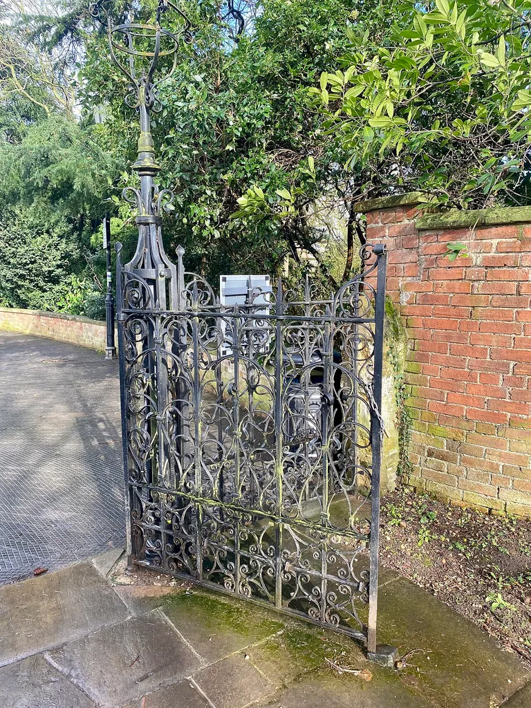 Gates at Church of the Holy Trinity, Stratford-upon-Avon