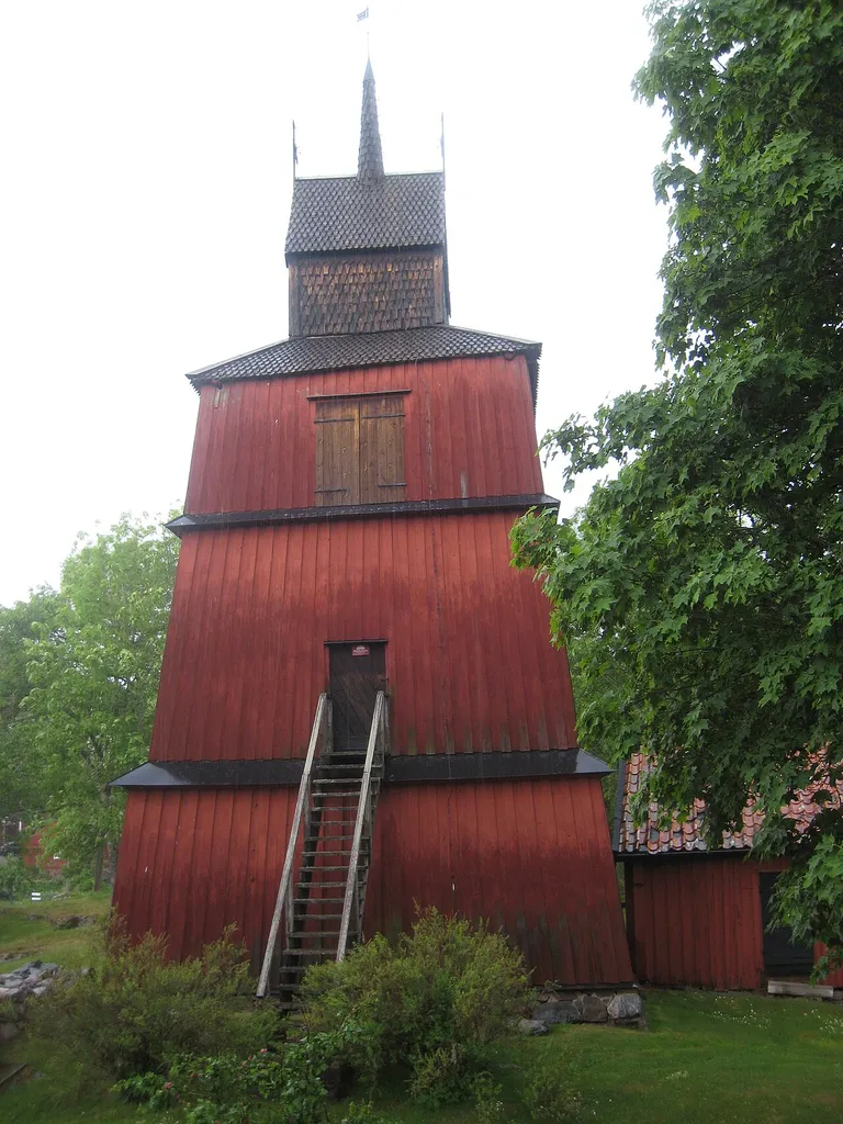 Belfry at Häverö church, Uppland, Sweden