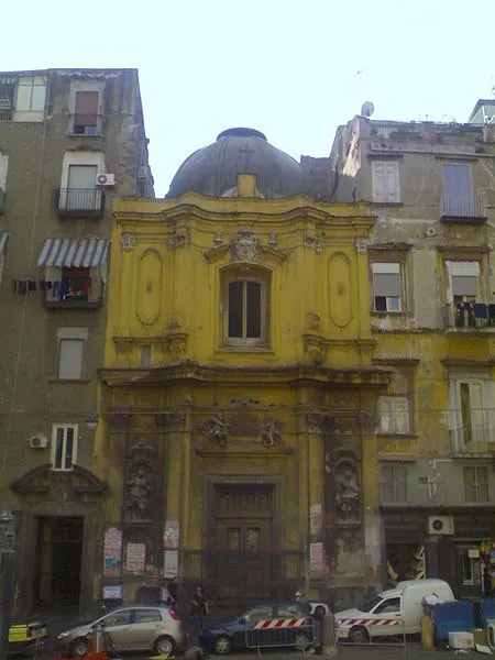 Facciata Santa Maria la Colonna, Napoli
