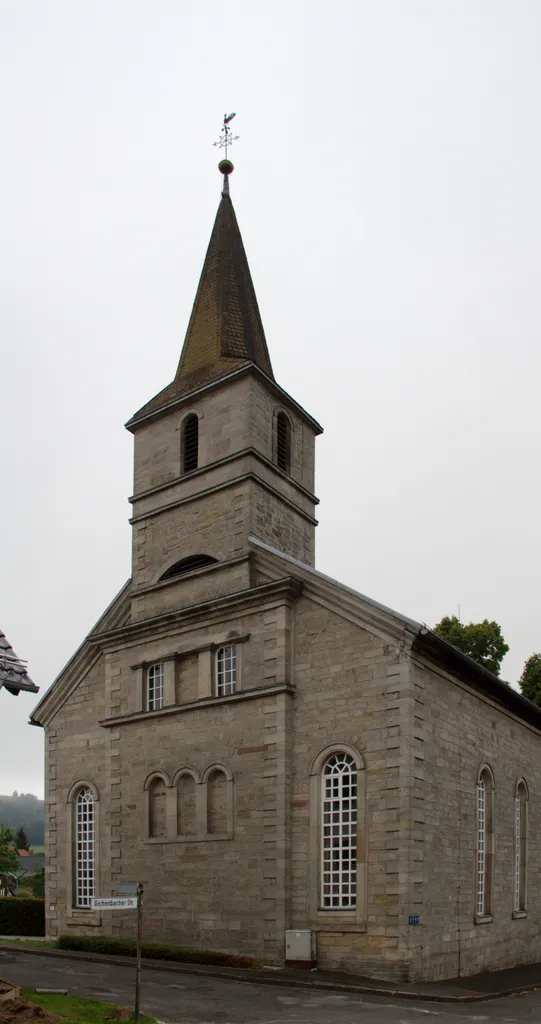 Protestant Church in Dalherda, Gersfeld, Hesse, Germany