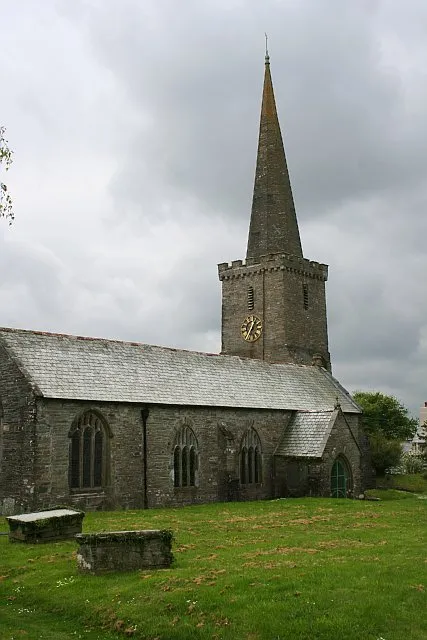 Menheniot Church. This parish church has a fine peal of bells which was clearly heard as I approached the village during bell-ringing practice.