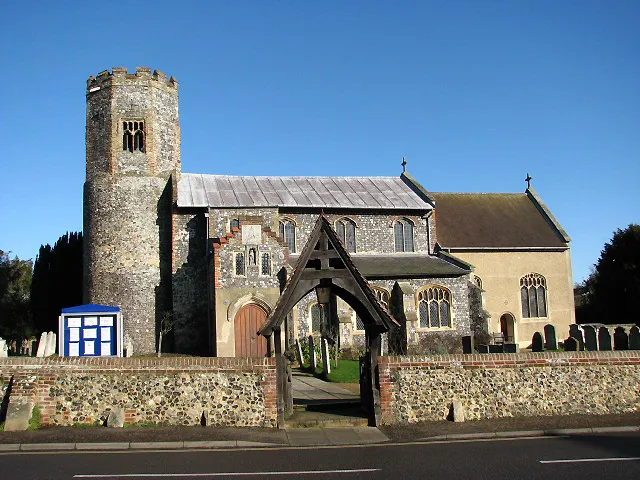 St Margaret's Church St Margaret's church has a round tower dating from the 12th century, with an octagonal top that was added later. Sadly, the church is kept locked. Although nowadays considered to be a suburb of Norwich, the residents of Old Catton prefer to still regard it as a village. Old Catton covers an area of 211 hectares and, as evidenced by archaeological finds, its history dates back to the Stone Age; documented history begins in 1086 with the Domesday Book. In more recent times the author Anna Sewell wrote her book "Black Beauty" while living at Old Catton.