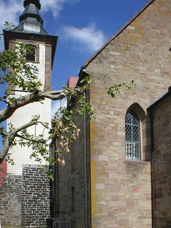 Evang. Michaelskirche in Sinsheim-Hilsbach, Simultankirche 1705-1951