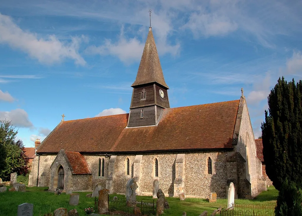 Church of England parish church of St Mary, Sydenham, Oxfordshire, seen from the south