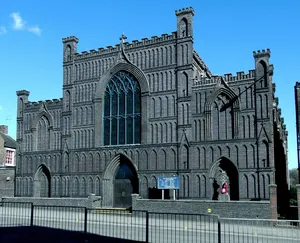 Roman Catholic Church of the Holy Trinity and War Memorial