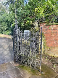 Gate In Churchyard Wall To North Of Church Of Holy Trinity