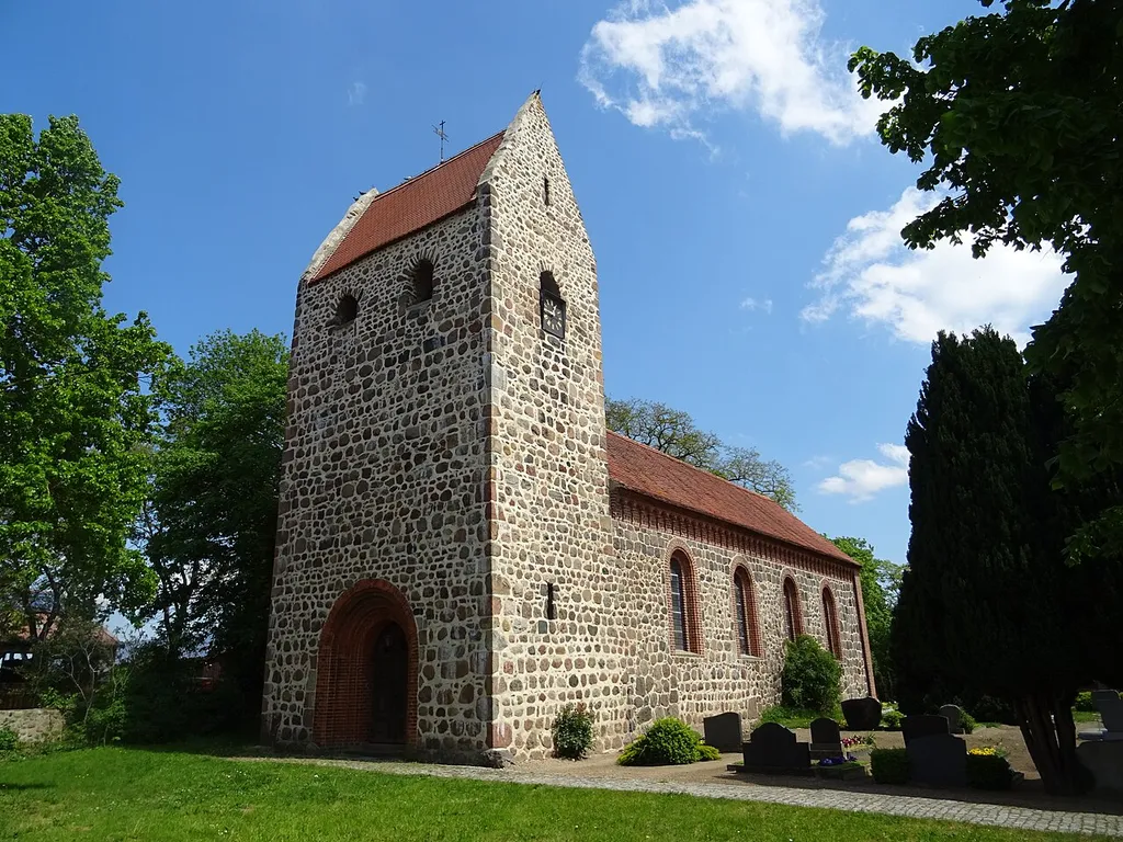 Käthen, Ortsteil der Stadt Bismark (Altmark), denkmalgeschützte Kirche