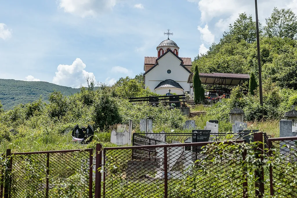 St. George Church (new) in the village Smilevo
