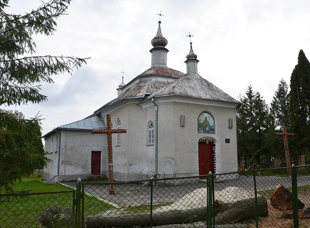 Церква Св. Івана Хрестителя в селі Коросне Перемишлянського району Львівської області.