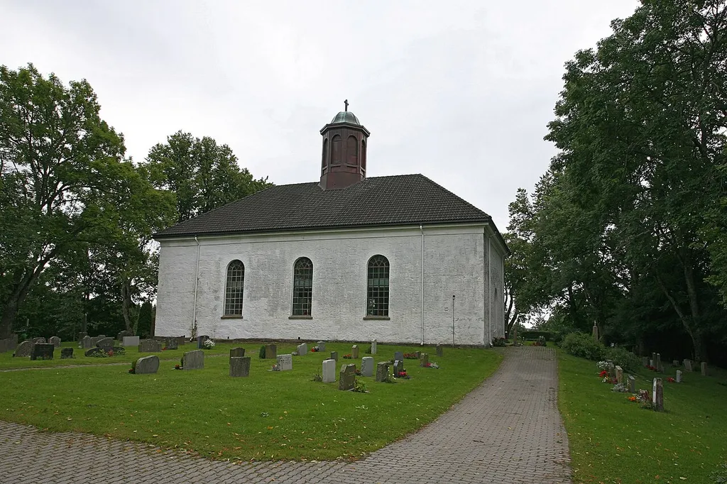 Picture of Spydeberg kirke (Østfold - Norway)