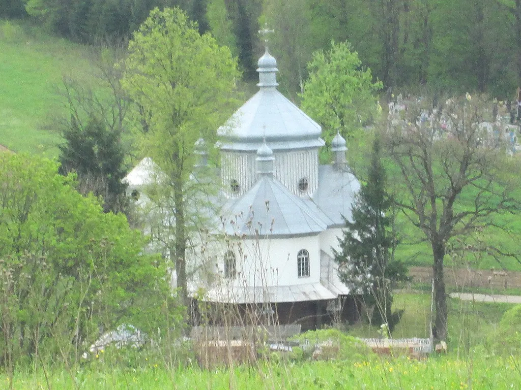 Церква у селі Слобода-Долинська. Долинський р-н, Івано-Франківська обл.