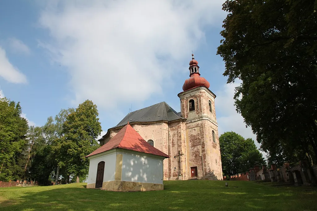 Kostel Všech svatých v Heřmánkovicích, okres Náchod