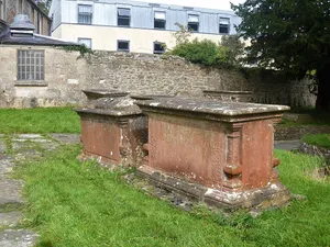 Group Of 3 Chest Tombs In Churchyard 6 Metres South West Of West Door Of Tower Church Of St Mary