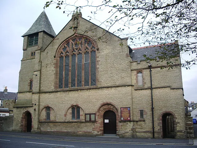 St Catherine's parish church, Todmorden Road, Burnley, Lancashire, seen from the southwest