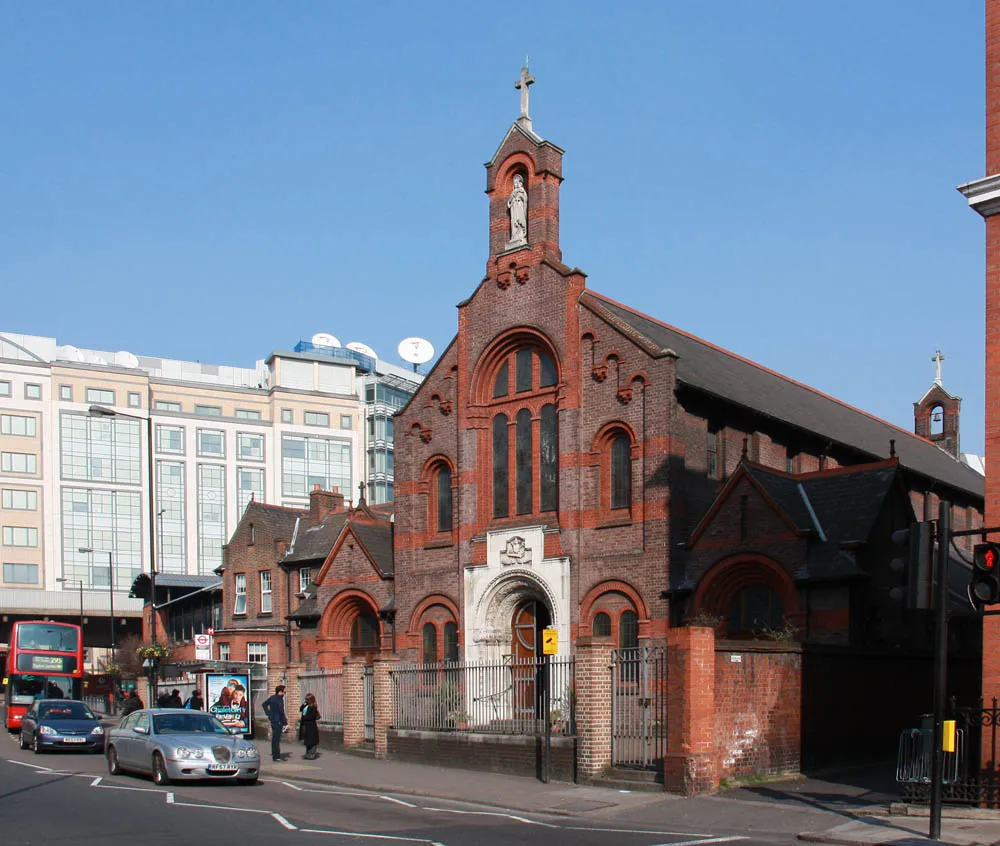 St Augustine's Roman Catholic Church, Fulham Palace Road, Hammersmith, London
