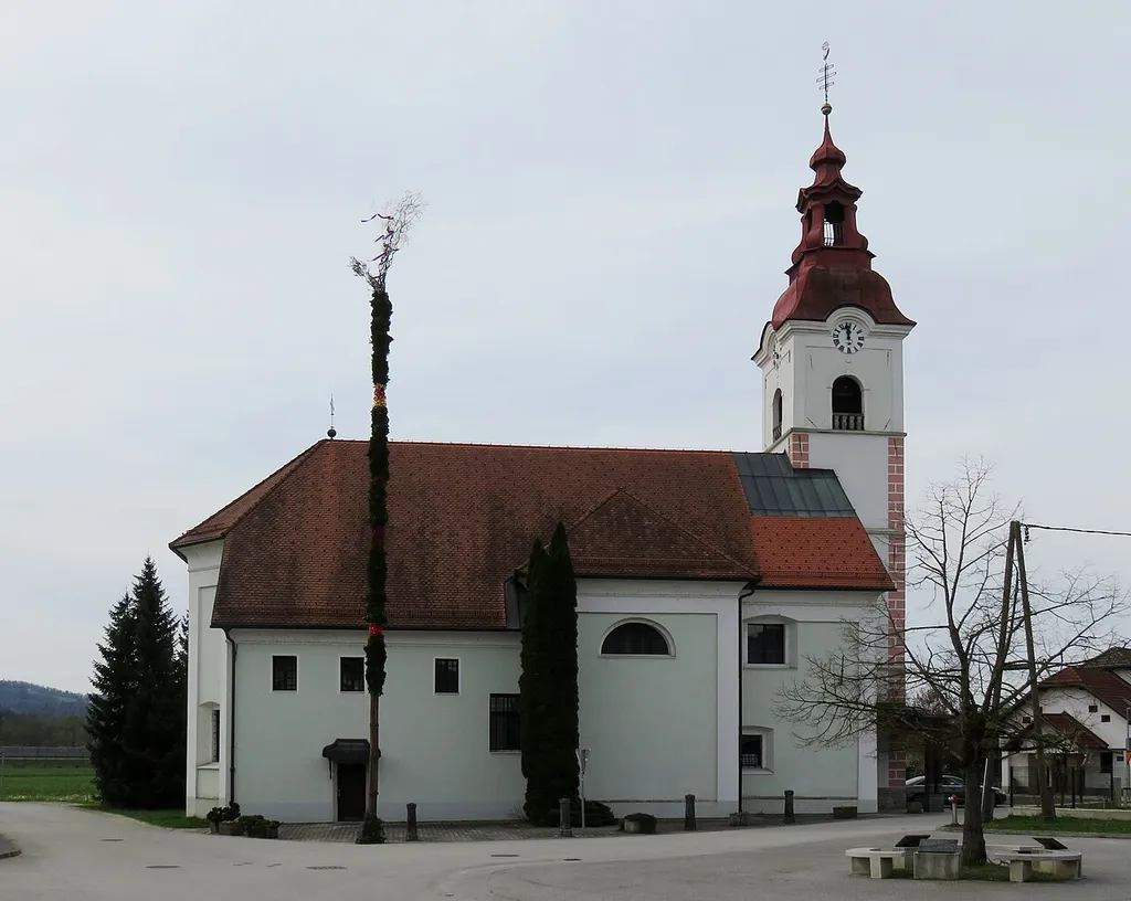 Saint Vitus's Church in Šentvid pri Lukovici, Municipality of Lukovica, Slovenia