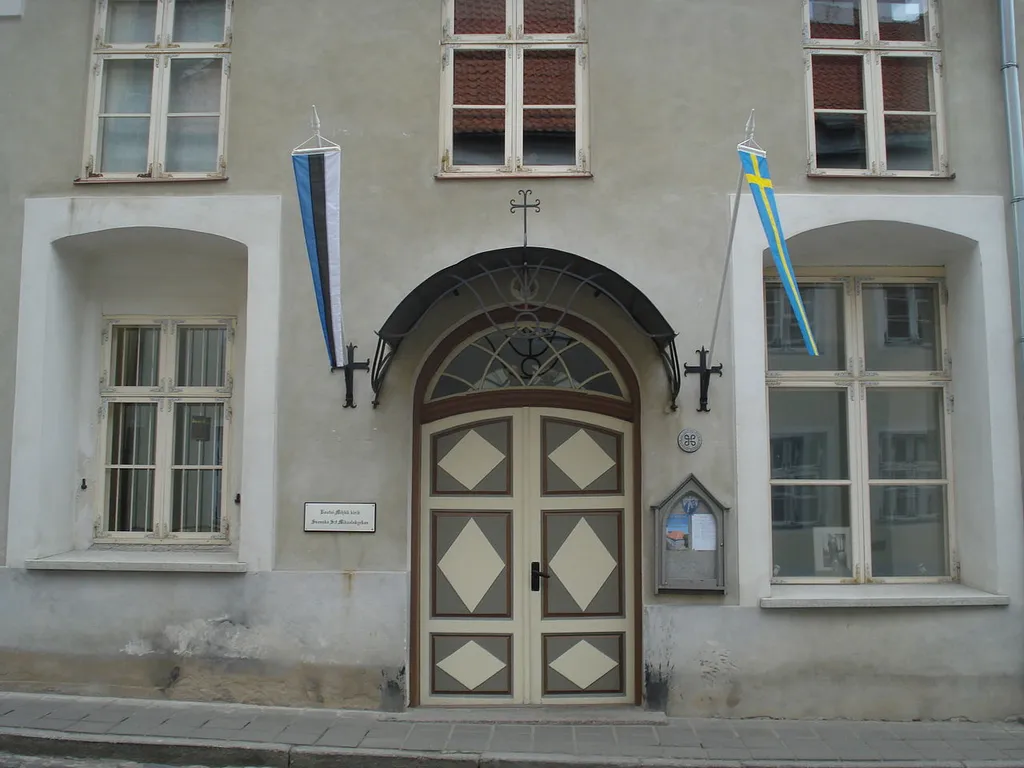 Swedish St Michael's Church in Tallinn. Rüütli 9