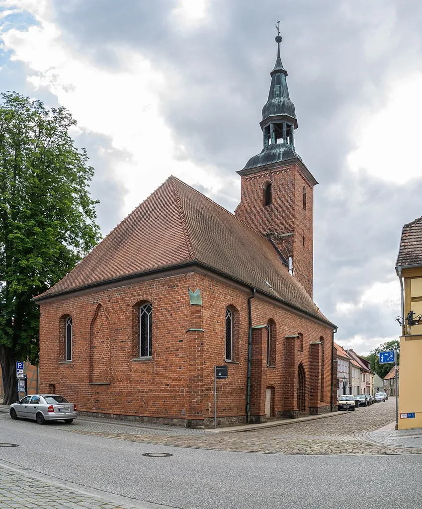 Holy Spirit church in Wittstock/Dosse, Brandenburg, Germany This is a picture of the Brandenburger Baudenkmal (cultural heritage monument) with the ID 09170004 (Wikidata)