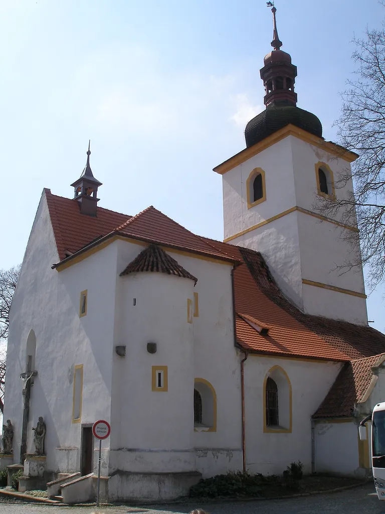 St. Martin's church, Northern view, Radomyšl
