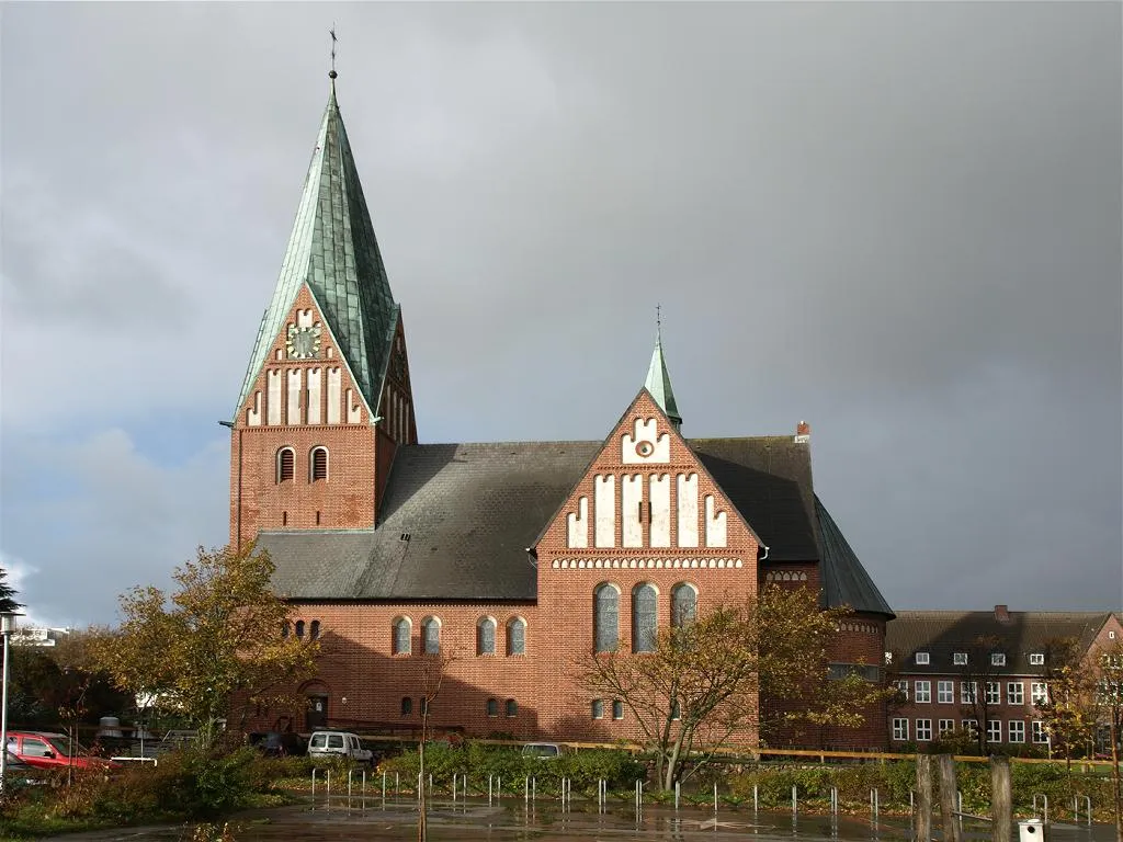Westerland (Sylt), Slesvic-Holstein (Germany): church St. Nicolai, photo 2008